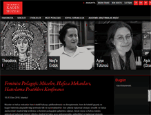Tablet Screenshot of istanbulkadinmuzesi.org